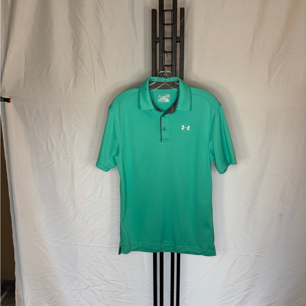 Under Armour Men's Green Polo‎ Shirt